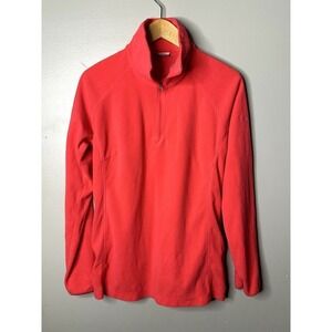 Women's Columbia Pink Fleece Jacket Size L